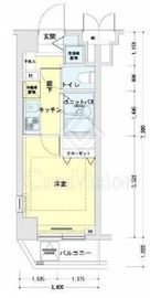 メインステージ恵比寿東 7階 間取り図