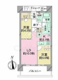 ベリスタ高井戸駅前 5階 間取り図