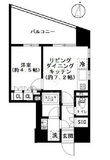 プライア渋谷 6階 間取り図