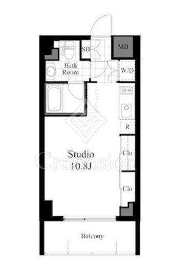 ラティエラ成城学園前 403 間取り図
