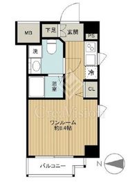 アーバイル三軒茶屋 11階 間取り図