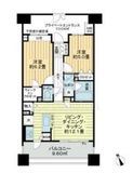 ライオンズマンションセントワーフ横濱 5階 間取り図