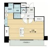 シルキーハイツ九段南 6階 間取り図