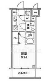 S-RESIDENCE横濱磯子alize (エスレジデンス横濱磯子アリゼ) 101 間取り図