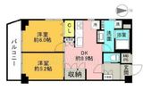 ニックハイム深川 6階 間取り図