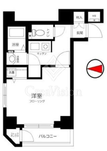 メゾン・ド・ヴィレ神田神保町 2階 間取り図