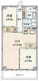 ライオンズステーションプラザ両国 14階 間取り図