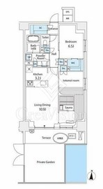 フロンティアレジデンス錦糸公園 103 間取り図