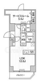 S-RESIDENCE入谷alesia 201 間取り図