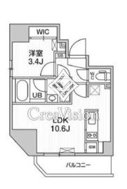 S-RESIDENCE入谷alesia 602 間取り図