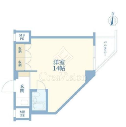インペリアル赤坂壱番館 1階 間取り図
