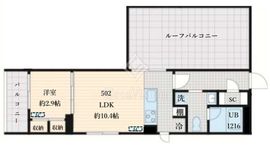 Fullea島津山 502 間取り図