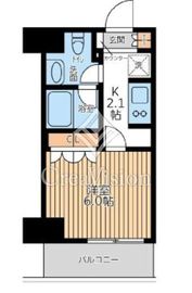 City Lux Tobe 203 間取り図