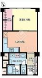 ヴィラ赤坂 6階 間取り図