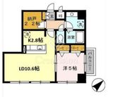 六本木レジデンス 301 間取り図