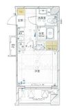 クレアシオン渋谷 4階 間取り図