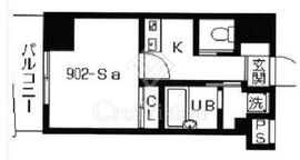 スカイコート本郷東大前壱番館 9階 間取り図