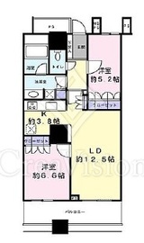 ザ・東京タワーズ シータワー 19階 間取り図