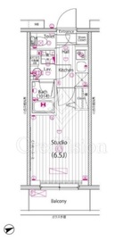 グランド・ガーラ横浜 4階 間取り図