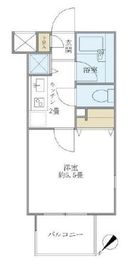 レジデンシア麻布十番 505 間取り図