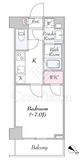 ロイジェント大山西町 204 間取り図