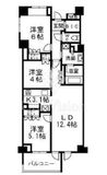 H-スクエア吉祥寺南町 3階 間取り図