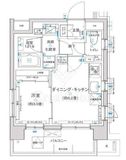 サクラコンフォルテ新綱島 5階 間取り図