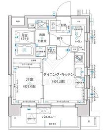 サクラコンフォルテ新綱島 5階 間取り図