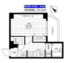 ステージファースト神楽坂 10階 間取り図