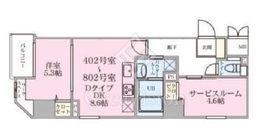 IL PRIMO KISOYA 402 間取り図