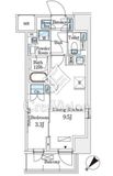 パークアクシス横浜伊勢佐木町通り 910 間取り図