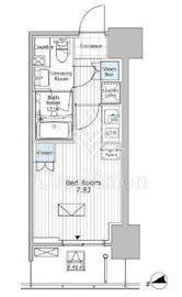 パークアクシス市川 1217 間取り図