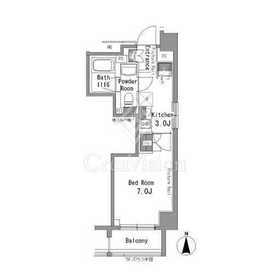 パークアクシス秋葉原 306 間取り図