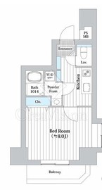 Ｍｏ・ａｉ川崎西口 401 間取り図