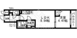 SOLASIAresidence武蔵小山 204 間取り図
