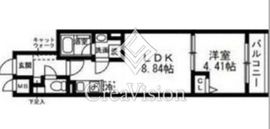 SOLASIAresidence武蔵小山 301 間取り図