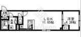 SOLASIAresidence武蔵小山 102 間取り図