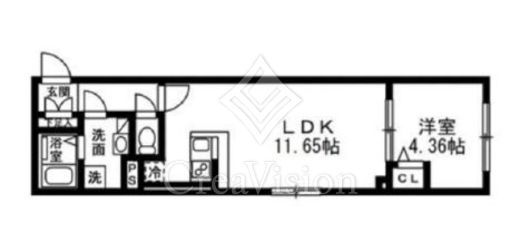 SOLASIAresidence武蔵小山 103 間取り図