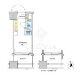 TOMORE品川中延 503 間取り図