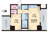 TOKIO国立タワー 1005 間取り図