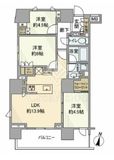 ルジェンテ文京湯島 5階 間取り図