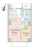 AIFLAT dokanyama (アイフラット道灌山) 201 間取り図