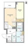 スタイリオ東品川 307 間取り図