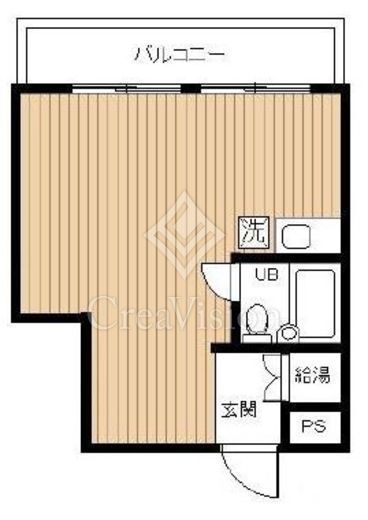ハイツサト赤坂 9階 間取り図