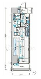 ブライズ方南町 6階 間取り図