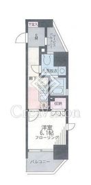 ザ・パーククロス藤沢 604 間取り図