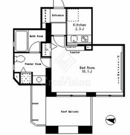 パークアクシス西麻布ステージ 901 間取り図