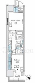 ロイヤルパークス有明 601 間取り図