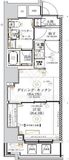 ガリシア森下Ⅵ 6階 間取り図
