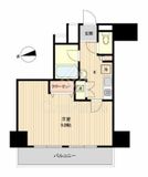 ラクラス新御徒町 502 間取り図